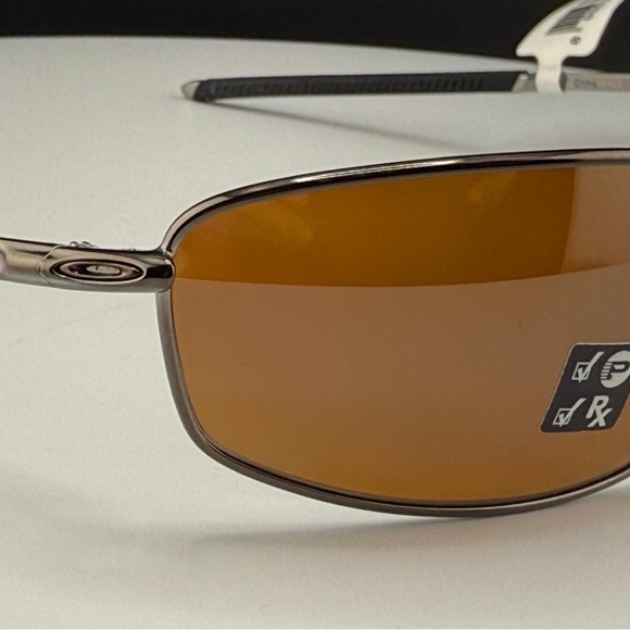 Oakley Whisker 004141-0560 tungsten/ Prizm tungsten polarized Sunglasses. NEW - Picture 8 of 13